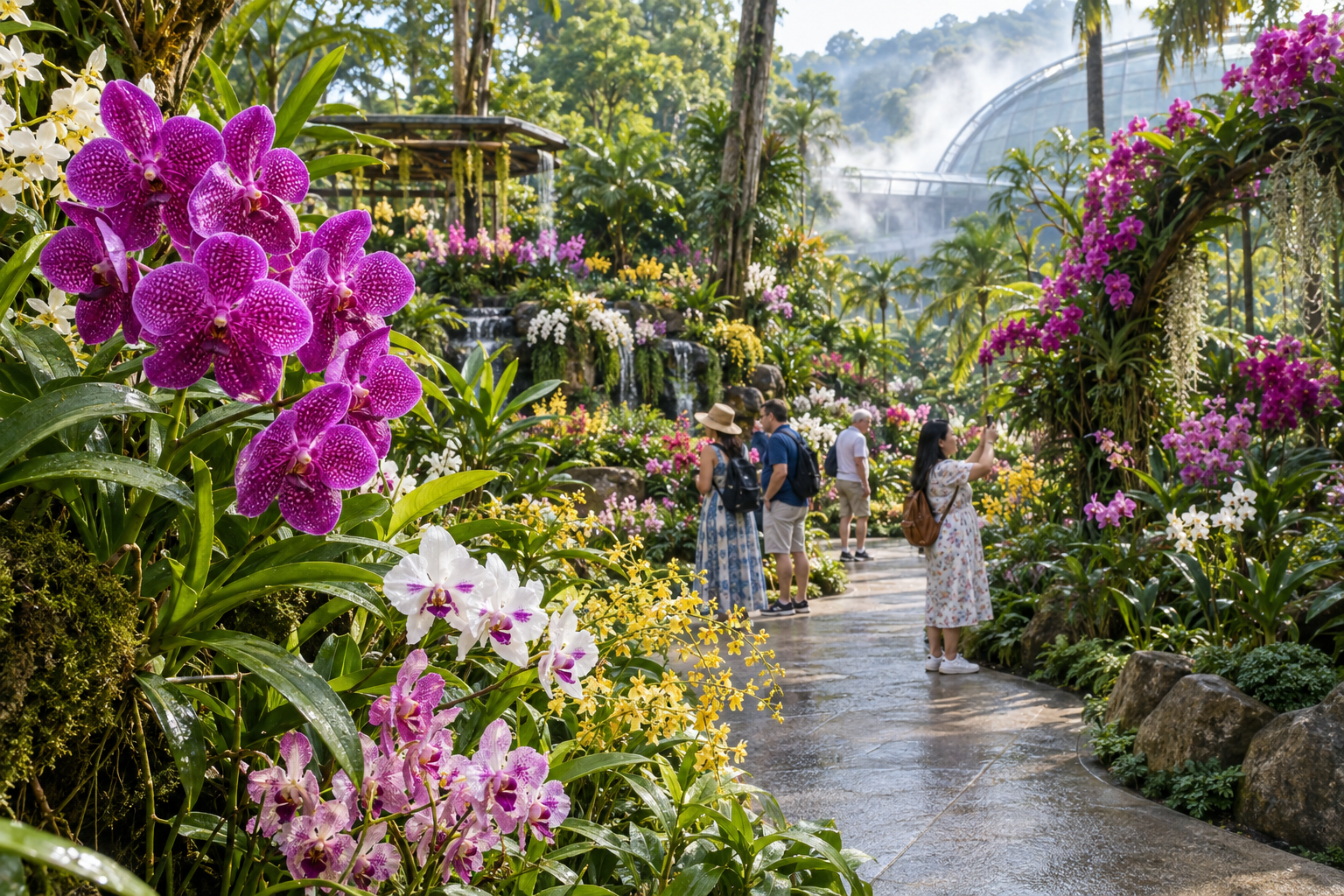 Singapore's UNESCO:  Orchids & Hawker Flavours Secrets — photo 5