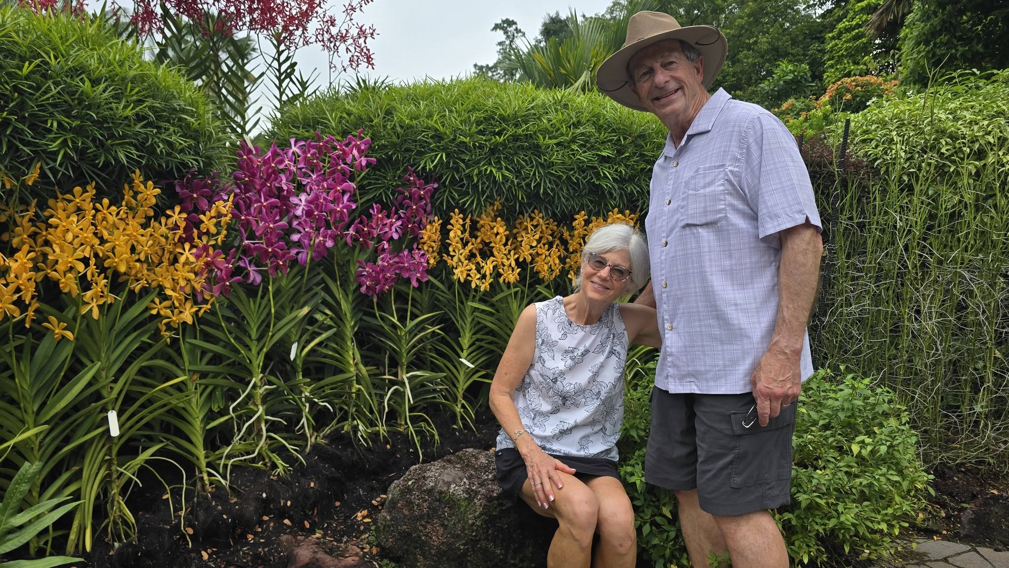 Singapore's UNESCO:  Orchids & Hawker Flavours Secrets