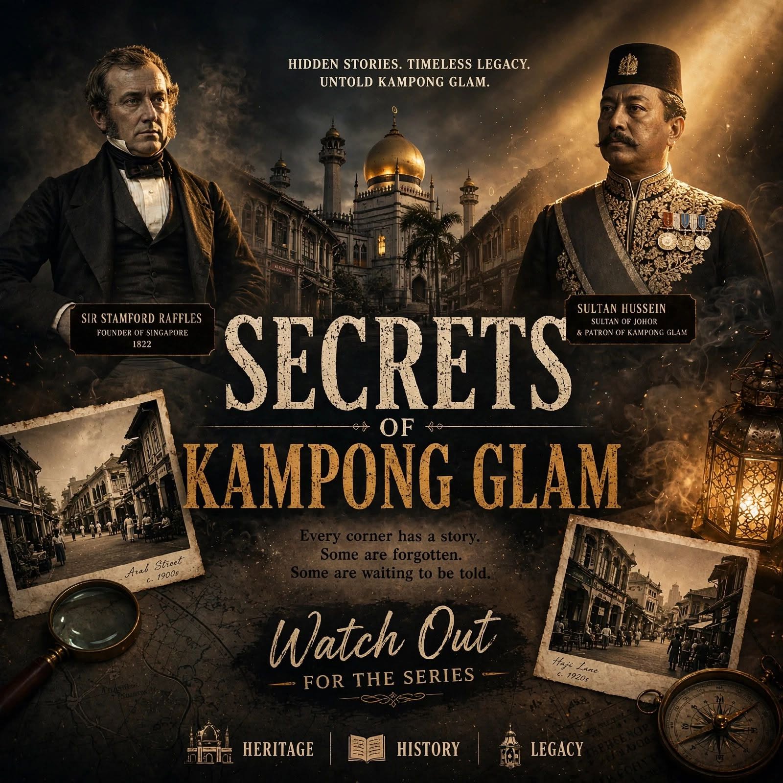 Secrets of Kampong Glam - Stamford Raffles vs Hussien Shad