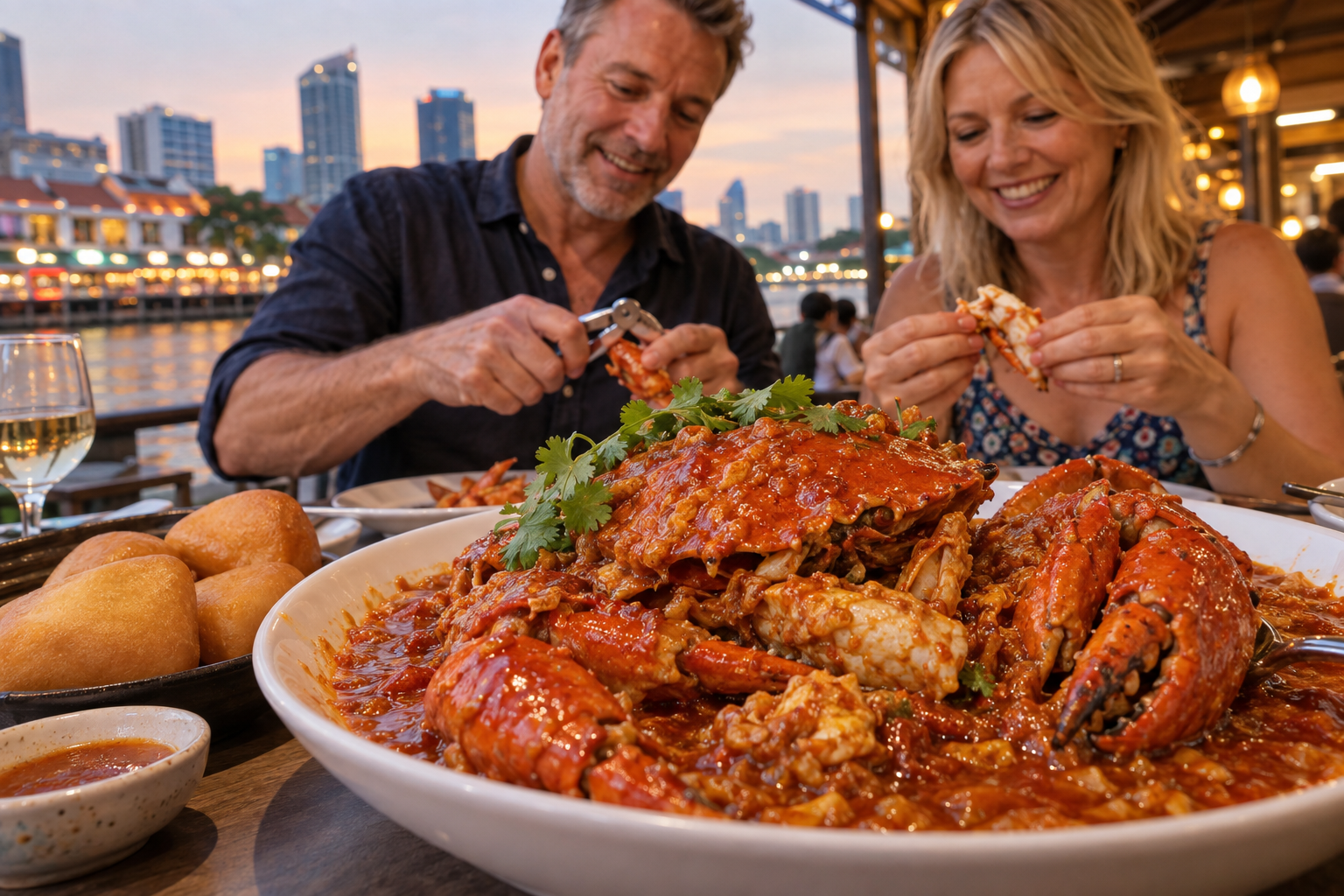 Colonial Tales. Secrets of Singapore River. Chilli Crab